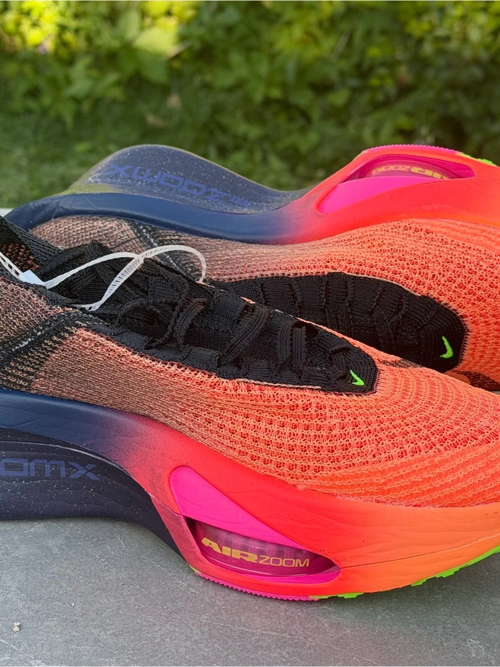 Nike Air ZoomX Alphafly 3 Women’s 8.5 Running Shoes - Black & Orange